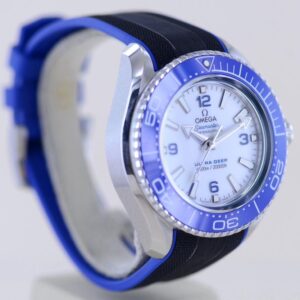 Montre Omega Seamaster Planet Ocean Ultra Deep, cadran blanc, bracelet Co-Axial